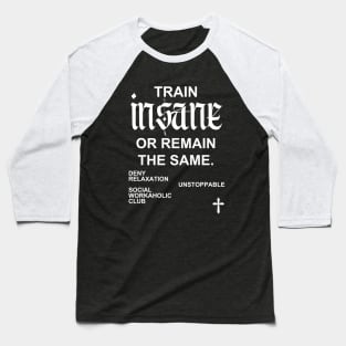 TRAIN HARD Baseball T-Shirt